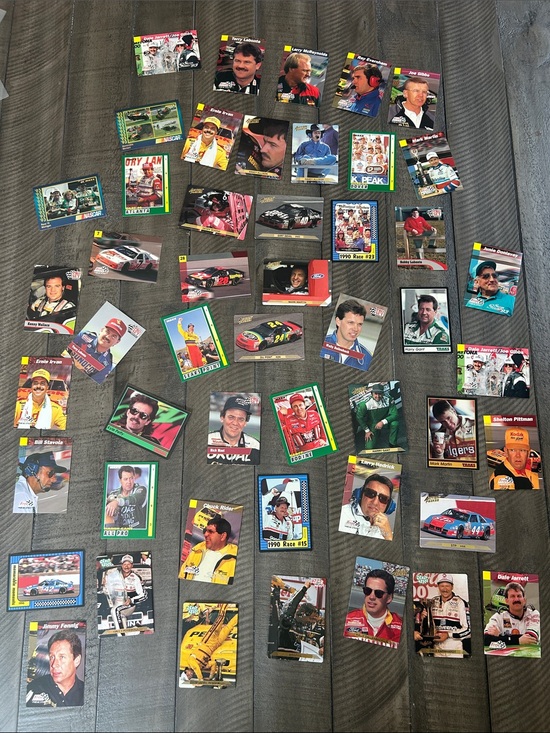 Other - Vintage NASCAR Racing Cards Lot - Multi Color